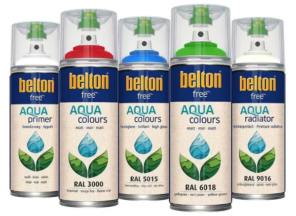 Belton Free Lackspray Acryl-Wasserlack 400 ml